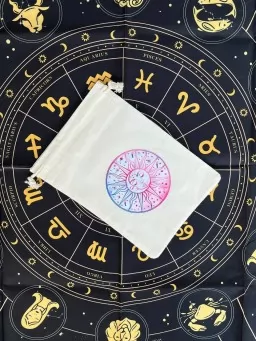 Мешочек для карт Таро(Солнце и Луна)
