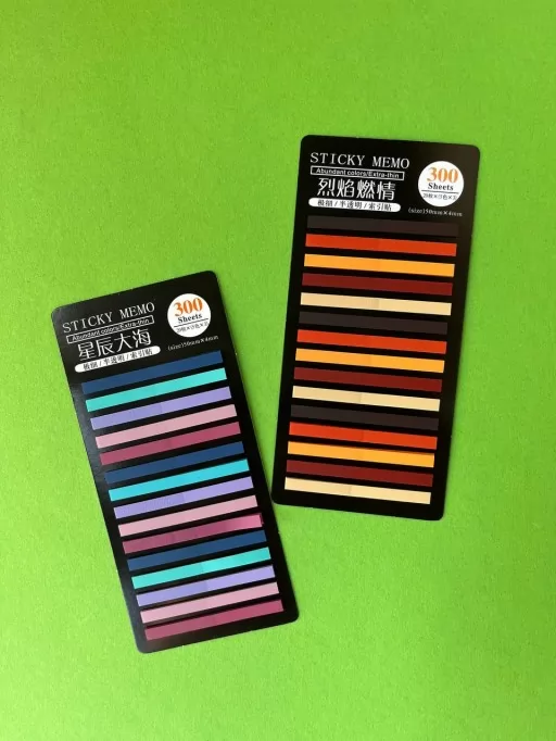 Ультратонкі виділячі для читання (набір 2) Ультратонкі виділячі для читання (набір 2)