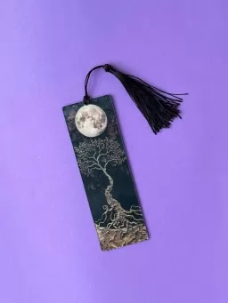 Закладка «Дерево і Місяць» (варіант 2)