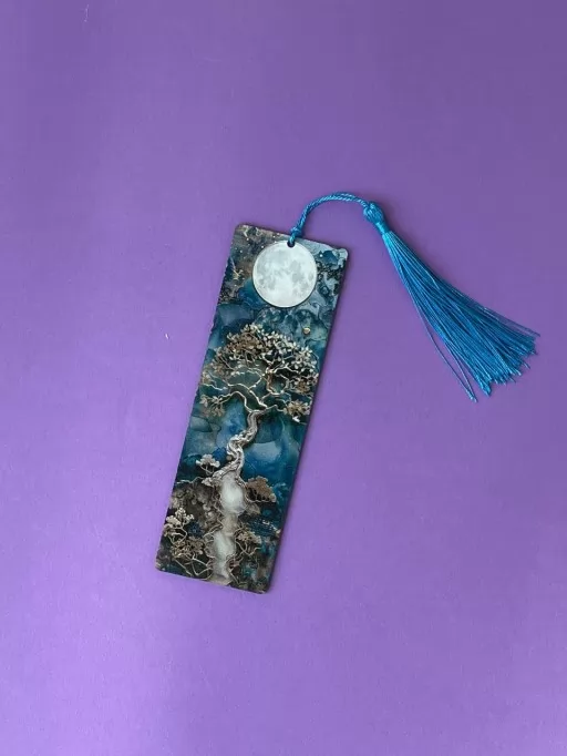 Закладка "Дерево и Луна"(вариант 5)