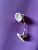 Лампа для чтения книг с зажимом(белая)