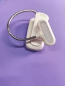 Лампа для чтения книг с зажимом (белая)