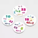 Гра Хто кого? Змагання з додавання та віднімання