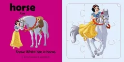 Учимось граючи! Книги з пазлами. Цікаві тваринки Disney