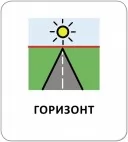 Картки з піктограмами. Орієнтування у просторі Картки з піктограмами. Орієнтування у просторі