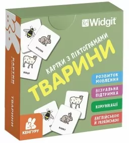 Картки з піктограмами. Тварини