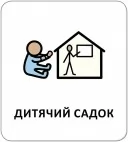 Картки з піктограмами. Заклади та професії