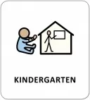 Картки з піктограмами. Заклади та професії