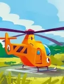 Гелікоптер Гуґо. Маленький моторчик - велике серце