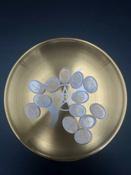 Набор "Белые руны" (13 шт.)