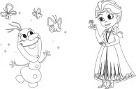 Disney Маля. Гра з кольором. Крижане серце Disney Маля. Гра з кольором. Крижане серце
