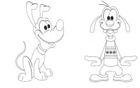 Disney Маля. Гра з кольором. Міккі Маус