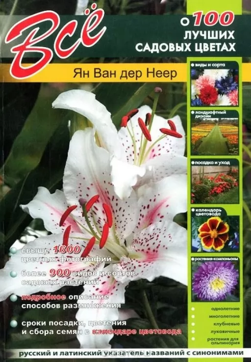 ВСЕ ПРО 100 НАЙКРАЩИХ САДОВИХ КВІТІВ